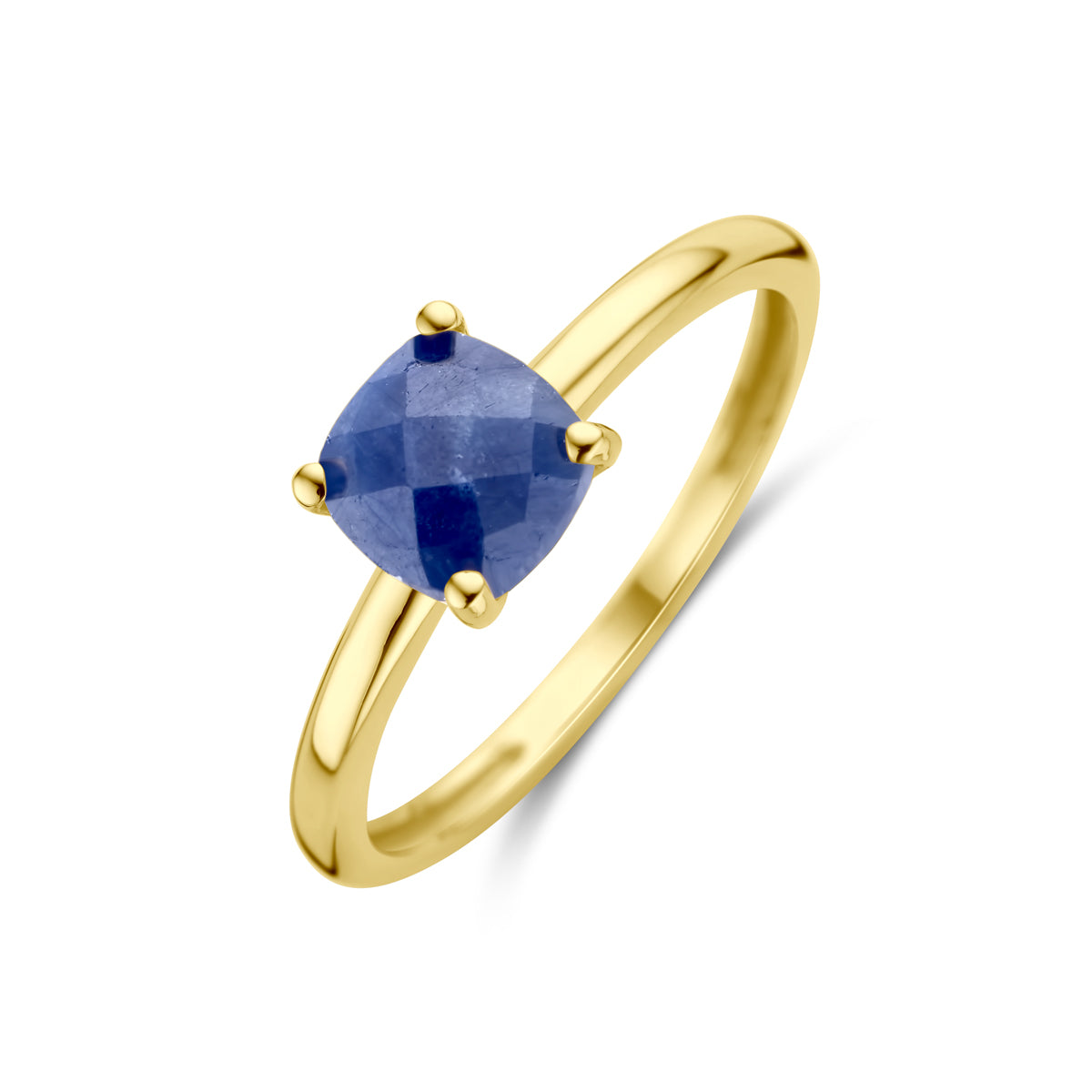 Fantasy Collection Ring saffier 14K geelgoud