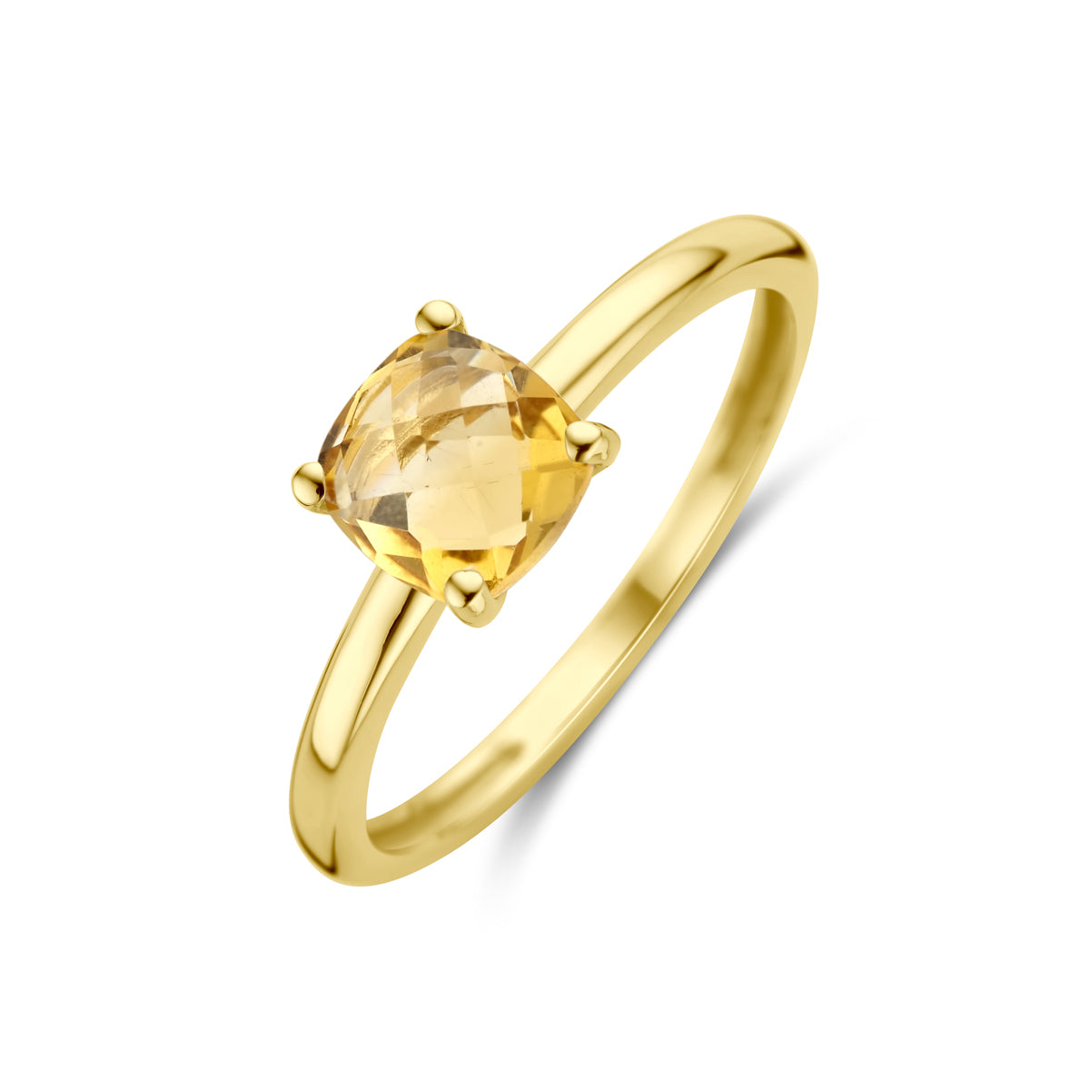 Fantasy Collection Ring citrien 14K geelgoud