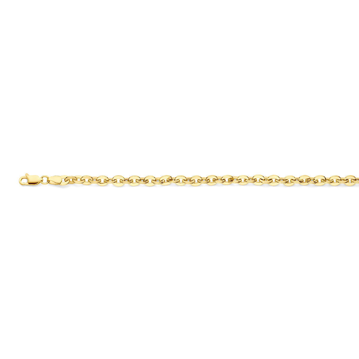 Fantasy Collection Collier 5 mm 45 cm 14K geelgoud