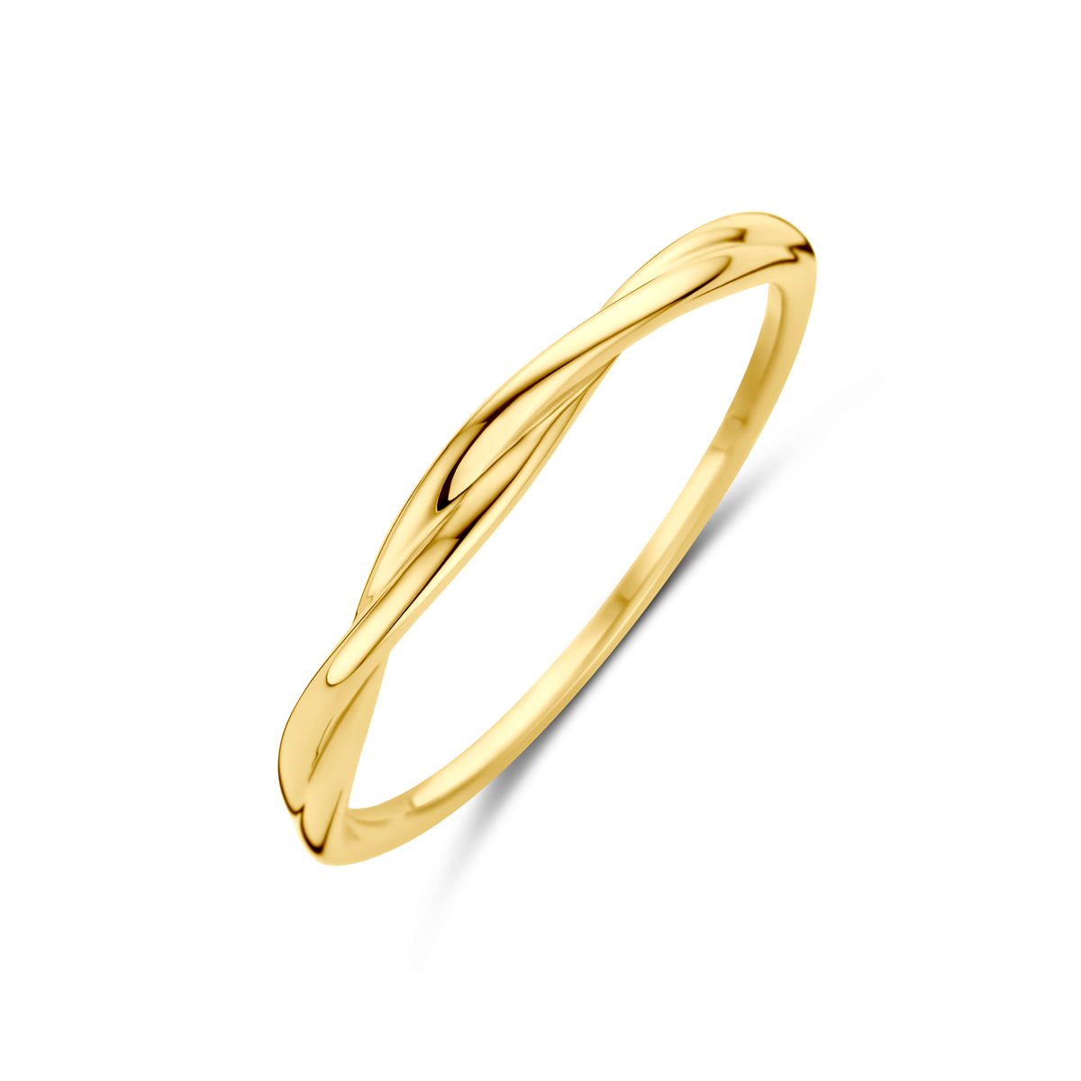 Fantasy Collection Ring gedraaid 14K geelgoud