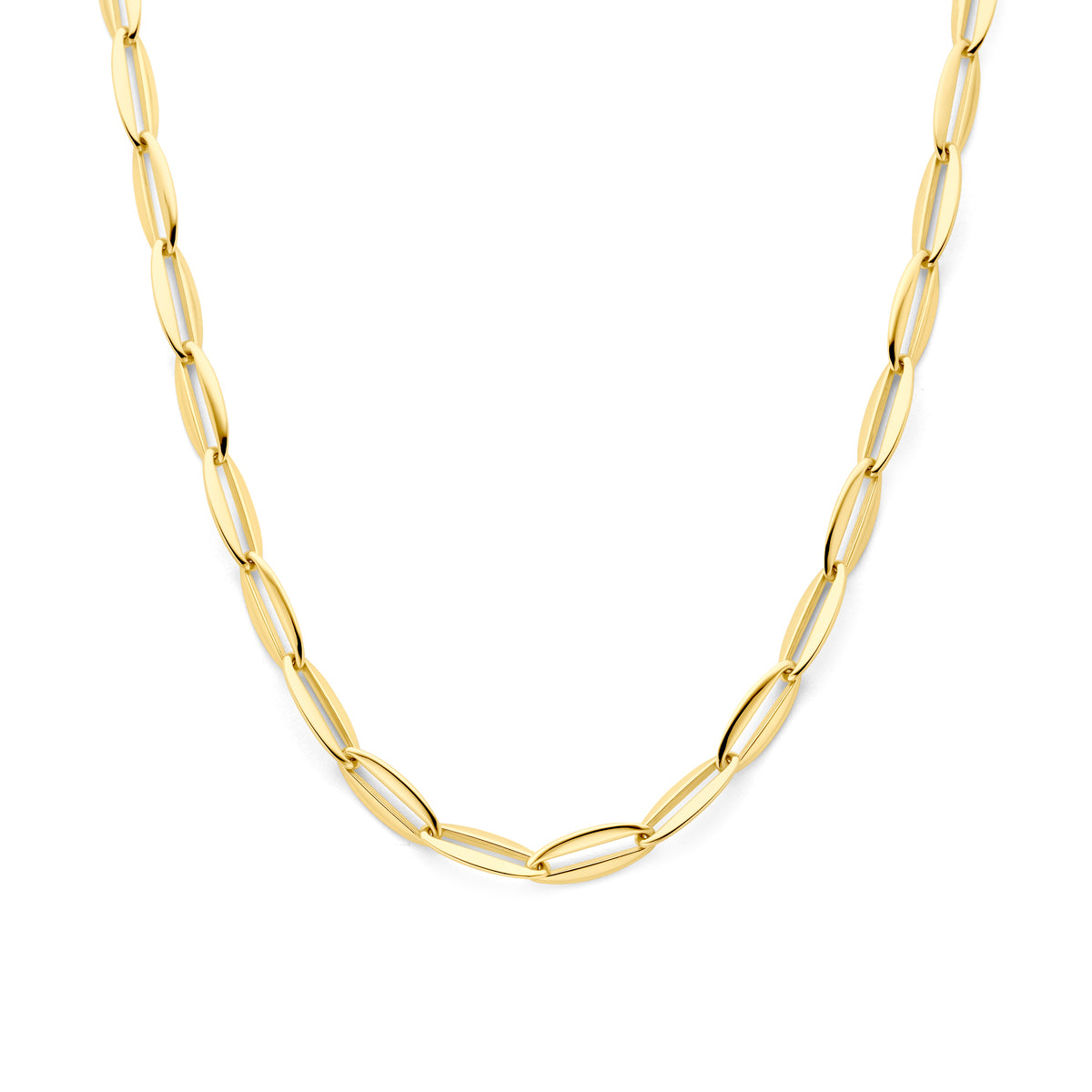 Fantasy Collection Collier anker 7,2 mm 44,5 cm 14K geelgoud