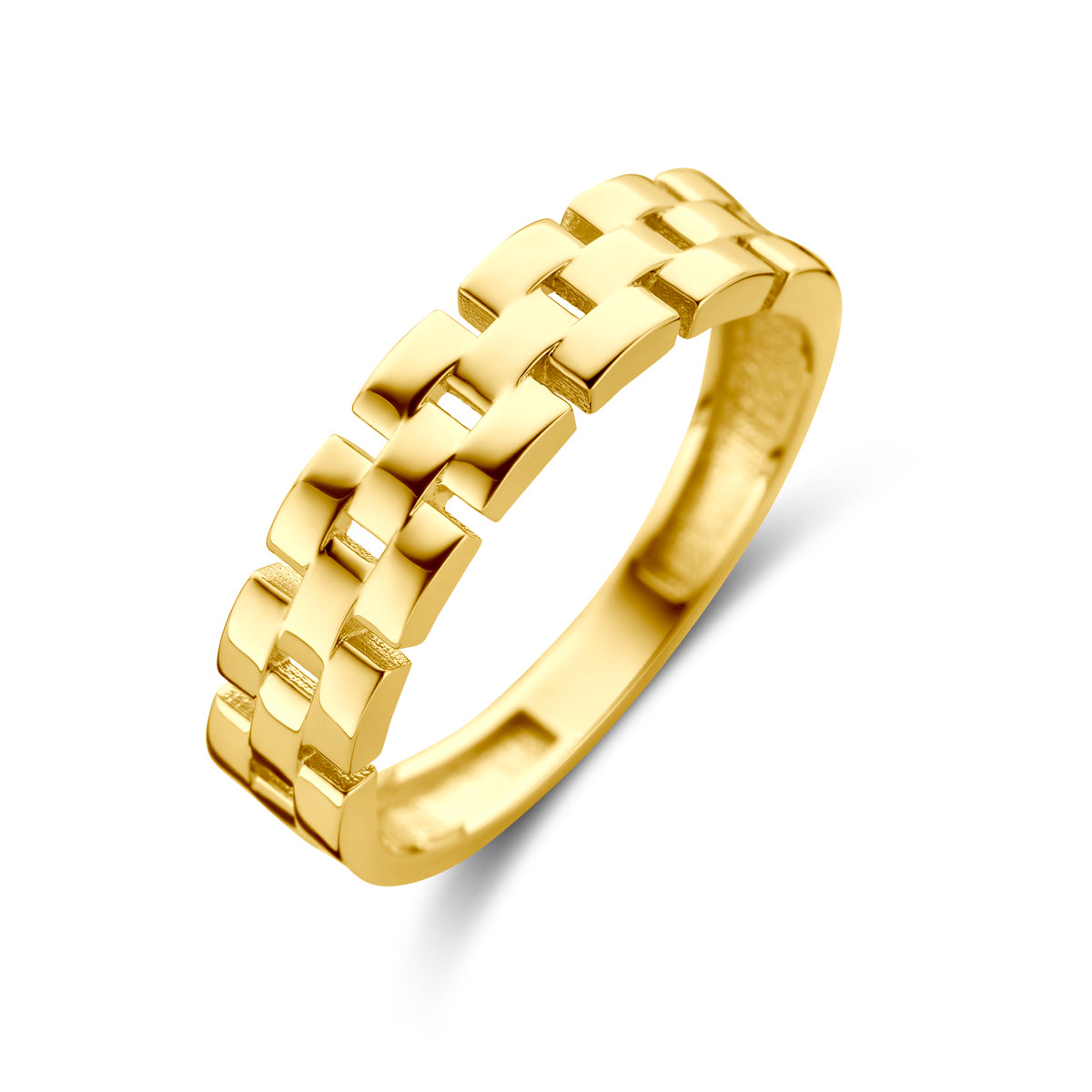 Fantasy Collection Ring schakel 14K geelgoud