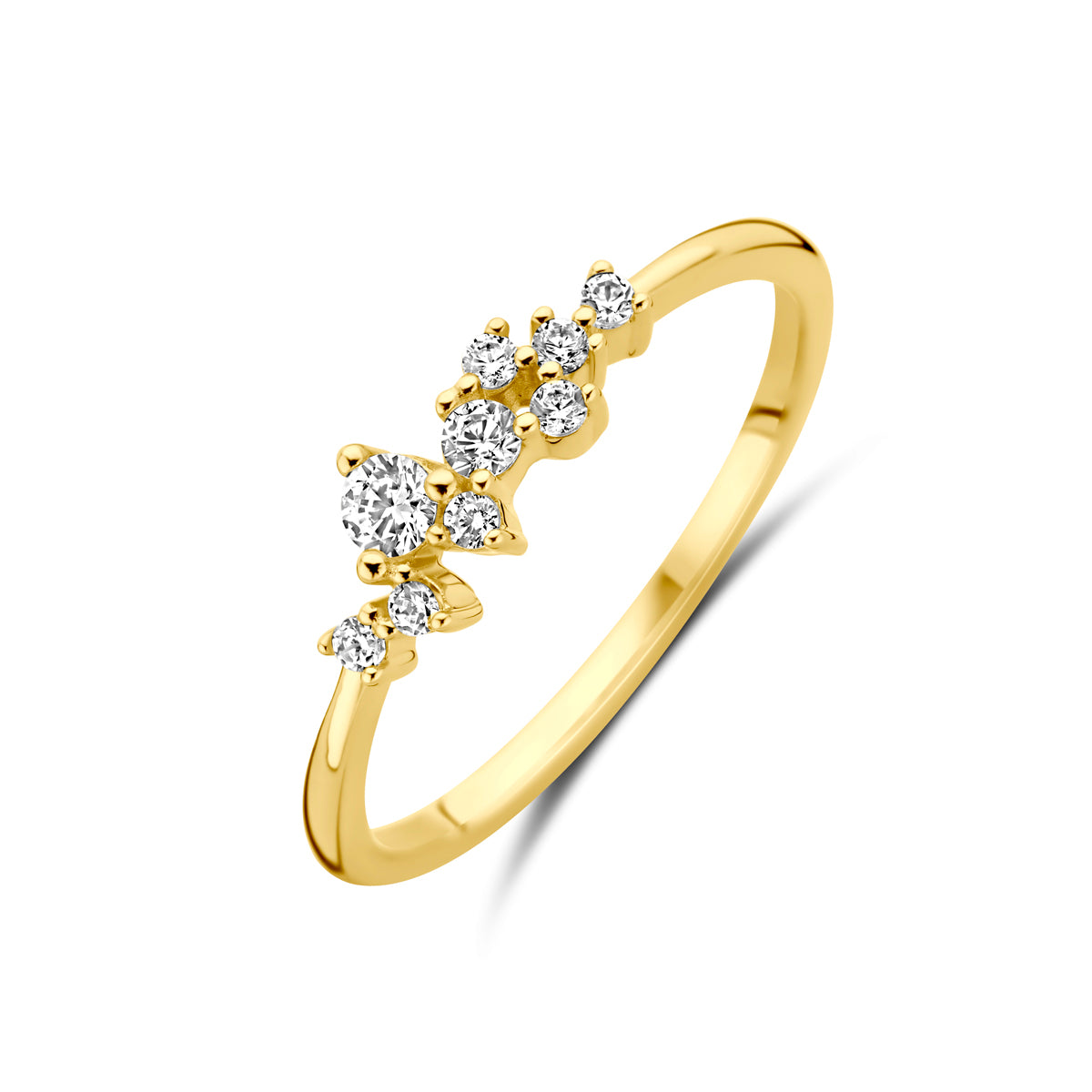 Fantasy Collection Ring zirkonia 14K geelgoud