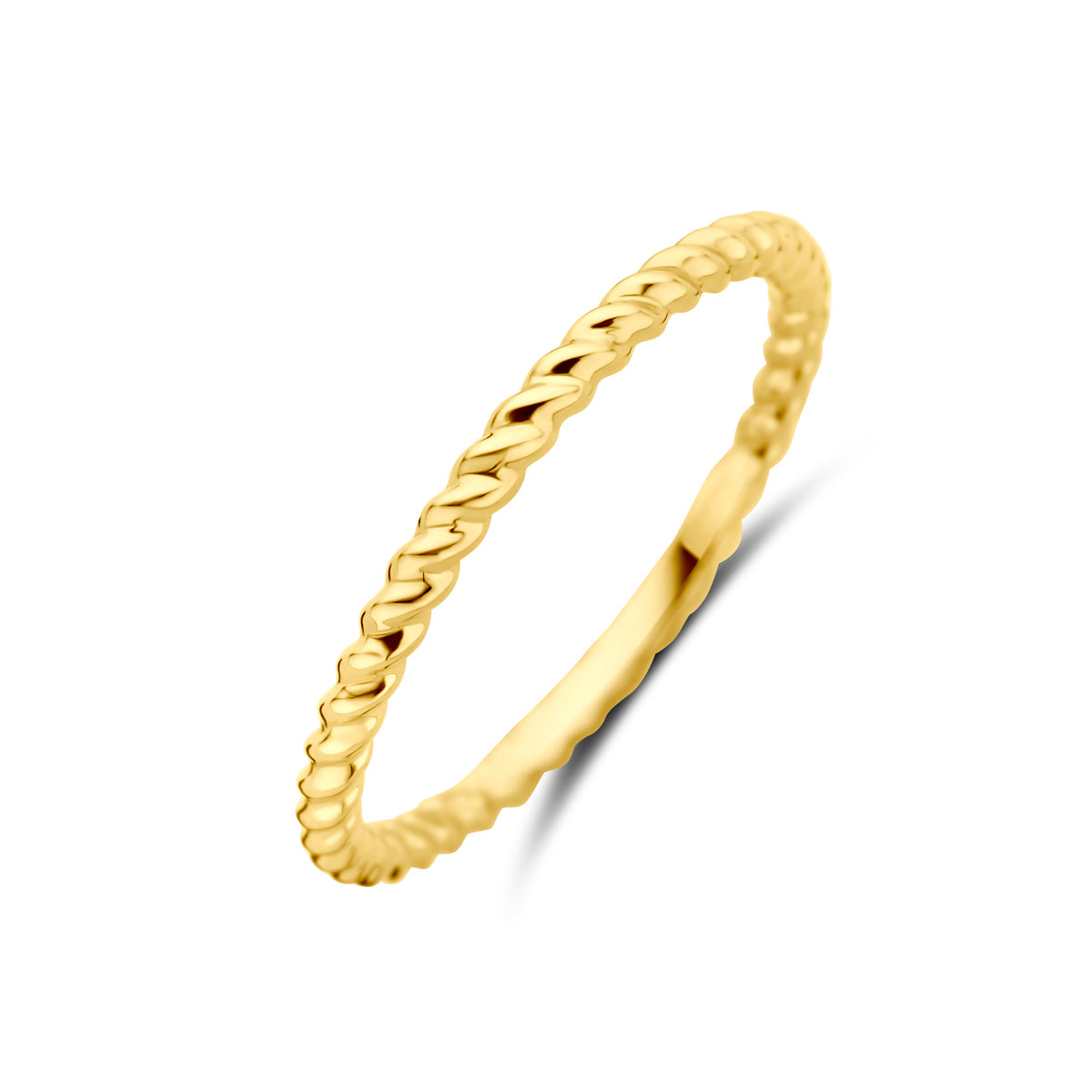 Fantasy Collection Ring gedraaid 14K geelgoud