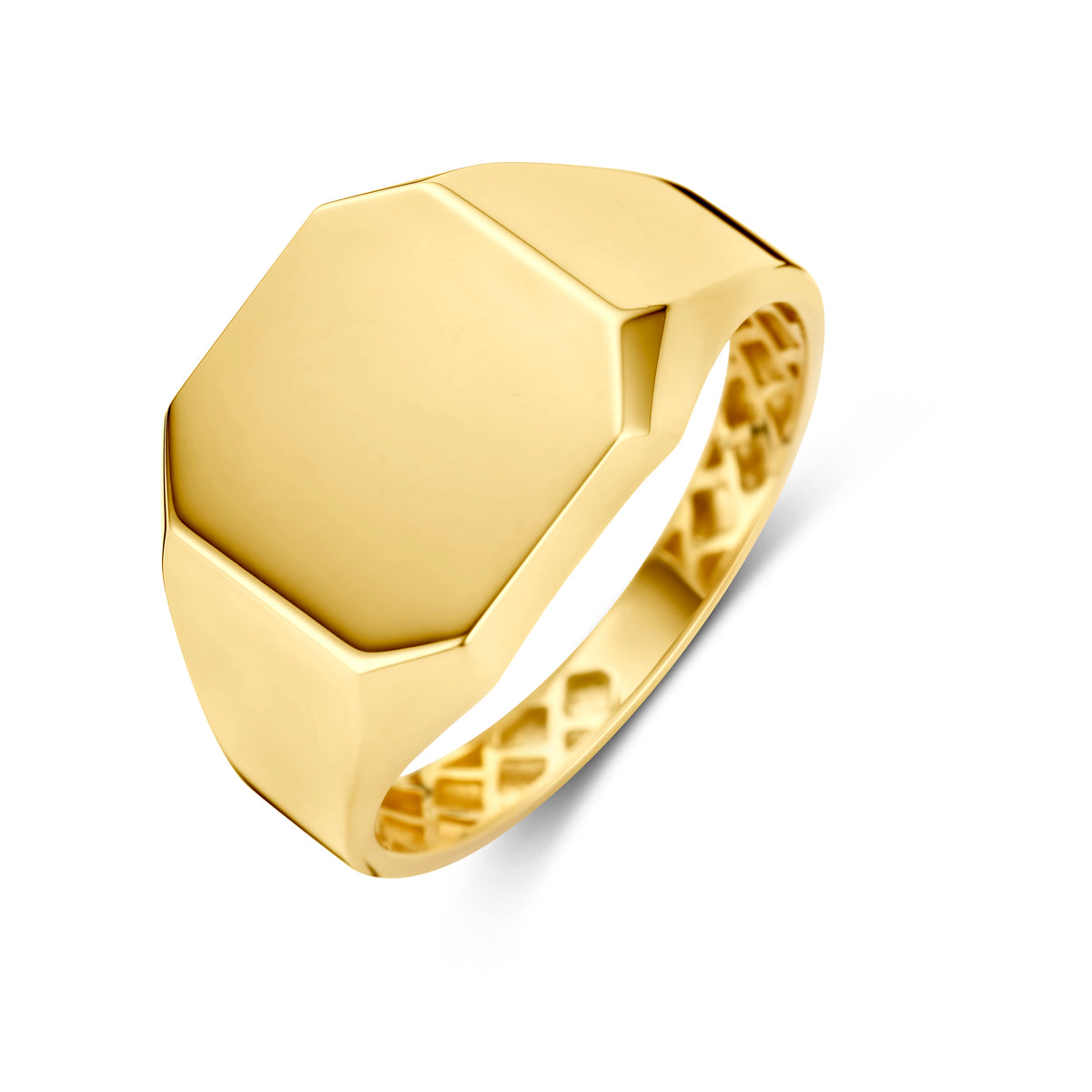Fantasy Collection Graveerring 14K geelgoud
