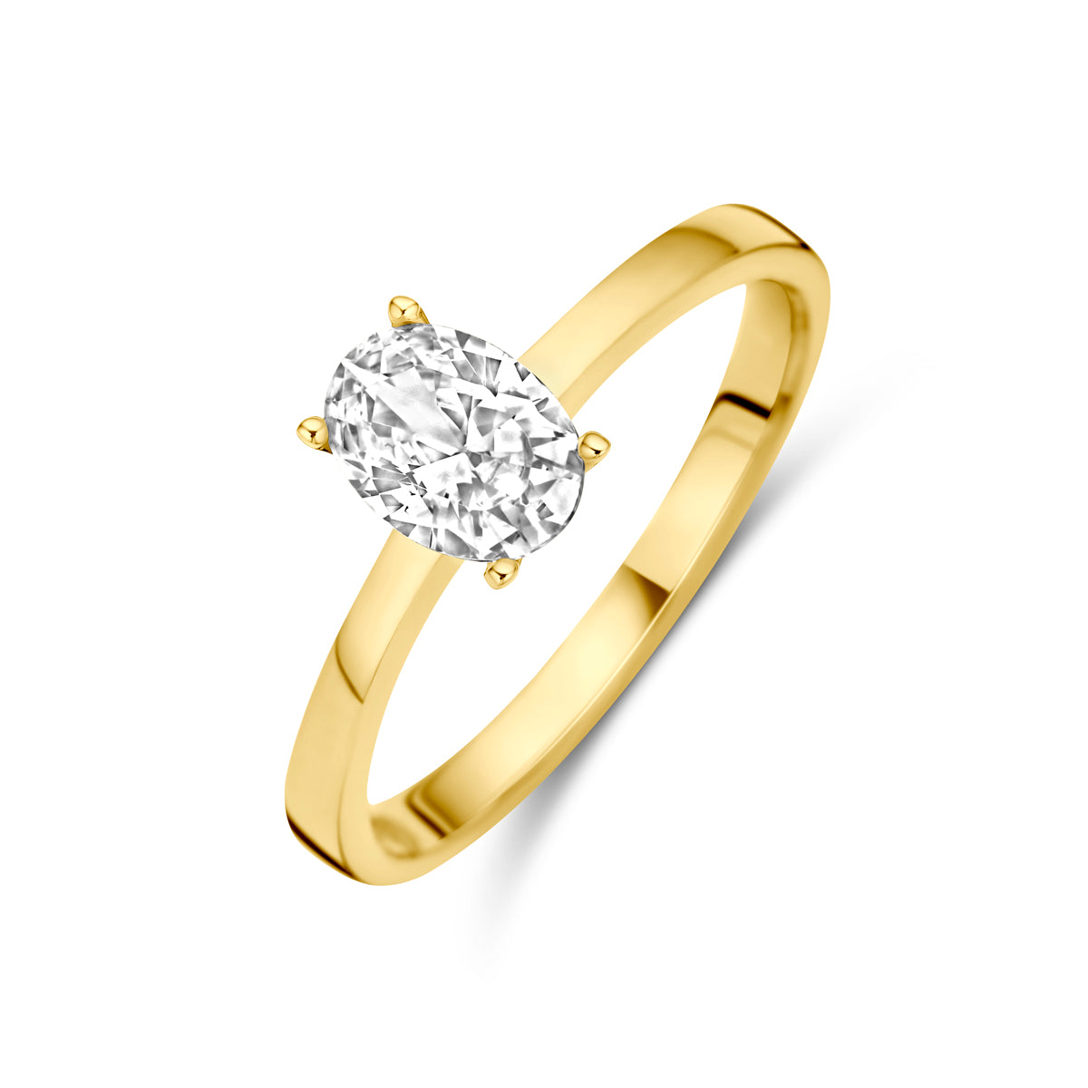 Fantasy Collection Ring zirkonia 14K geelgoud