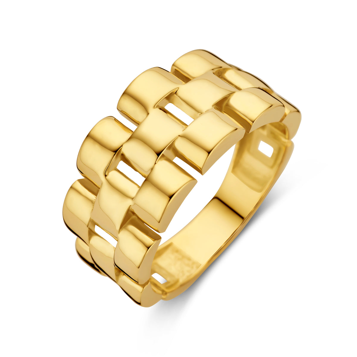 Fantasy Collection Ring schakel 14K geelgoud