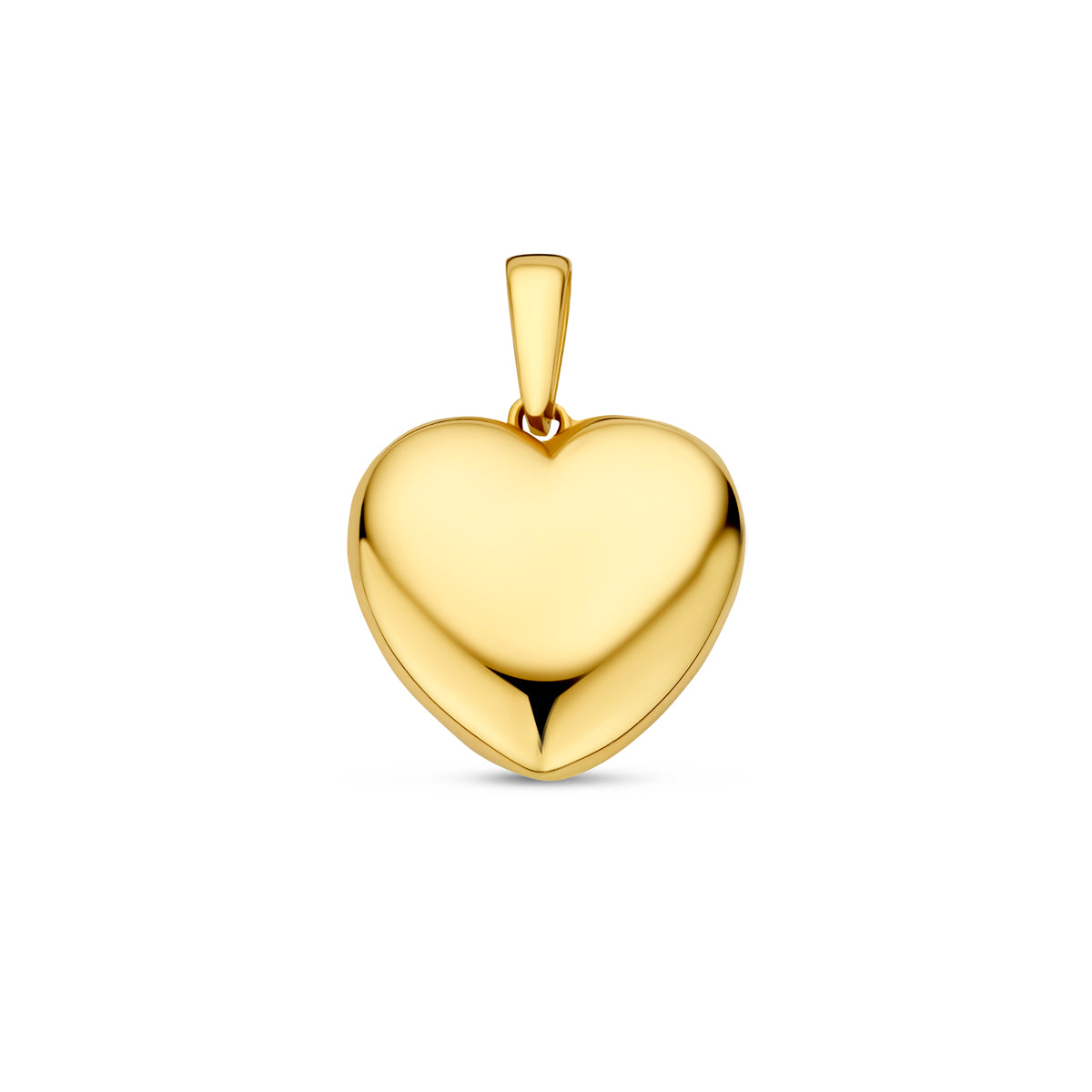 Fantasy Collection Hanger hart 18 mm 14K geelgoud