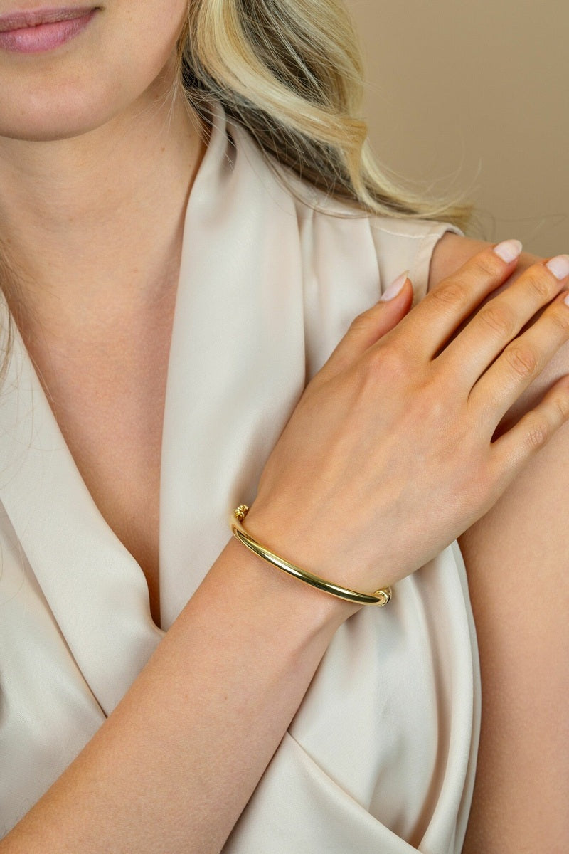 ZINZI Verguld Zilveren Armband 60 mm - ZIA2754G