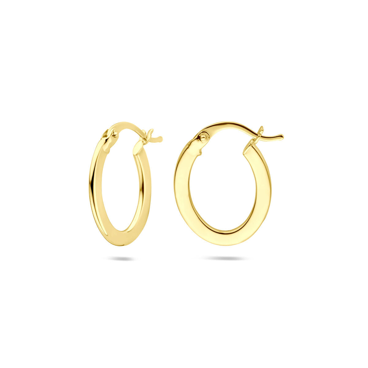 14K geelgouden oorringen 19 mm - 4033500