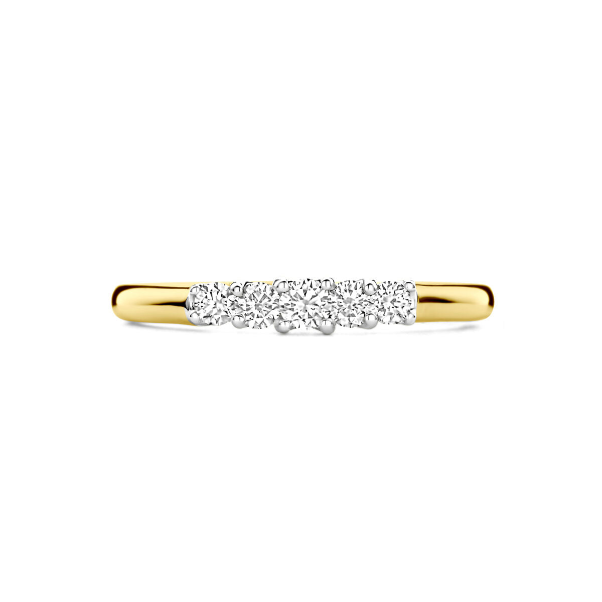 Fantasy Collection Ring diamant 0.30ct h si 14K bicolor goud
