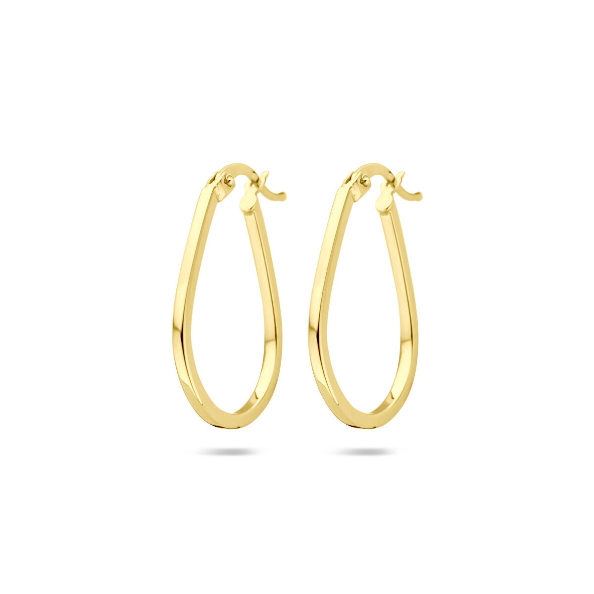 14K geelgouden oorringen 25 mm - 4033501