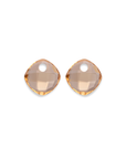 Sparkling Jewels Oorstenen | Cushion Cut - Light Gold Citrine Quartz EAGEM65-CC - PansiteNederland.nl
