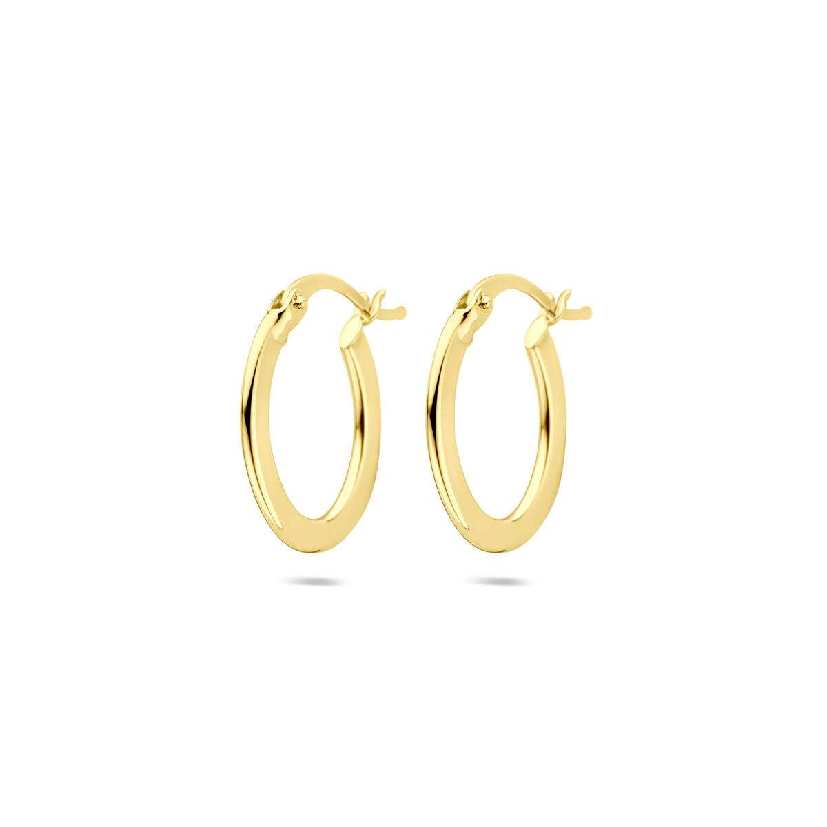 14K geelgouden oorringen 19 mm - 4033500