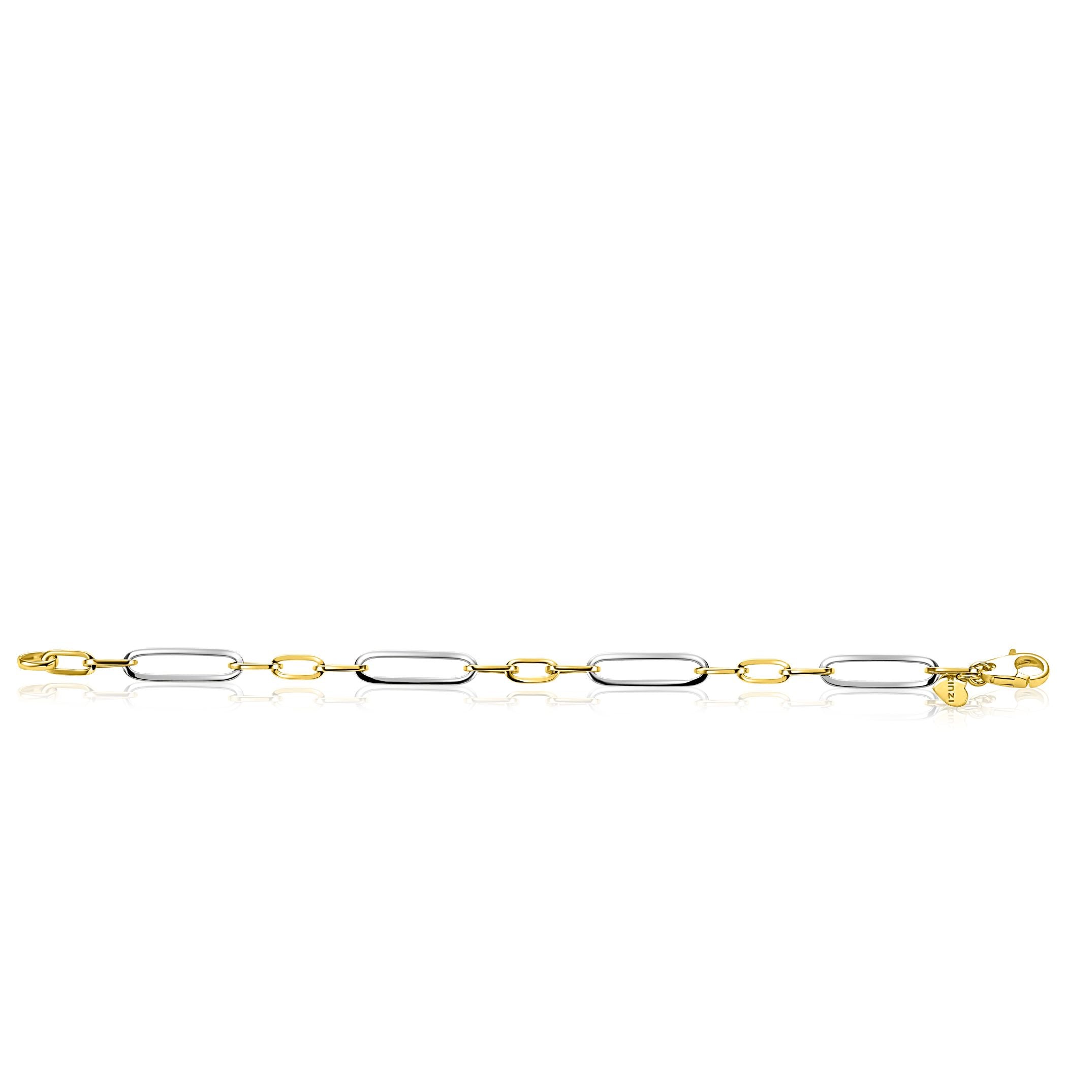 ZINZI Verguld Zilveren Armband 20 cm - ZIA2752
