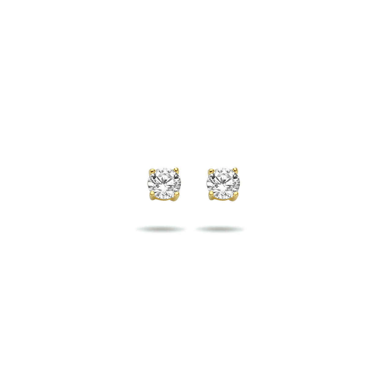 Fantasy Collection Oorbellen zirkonia 14K geelgoud