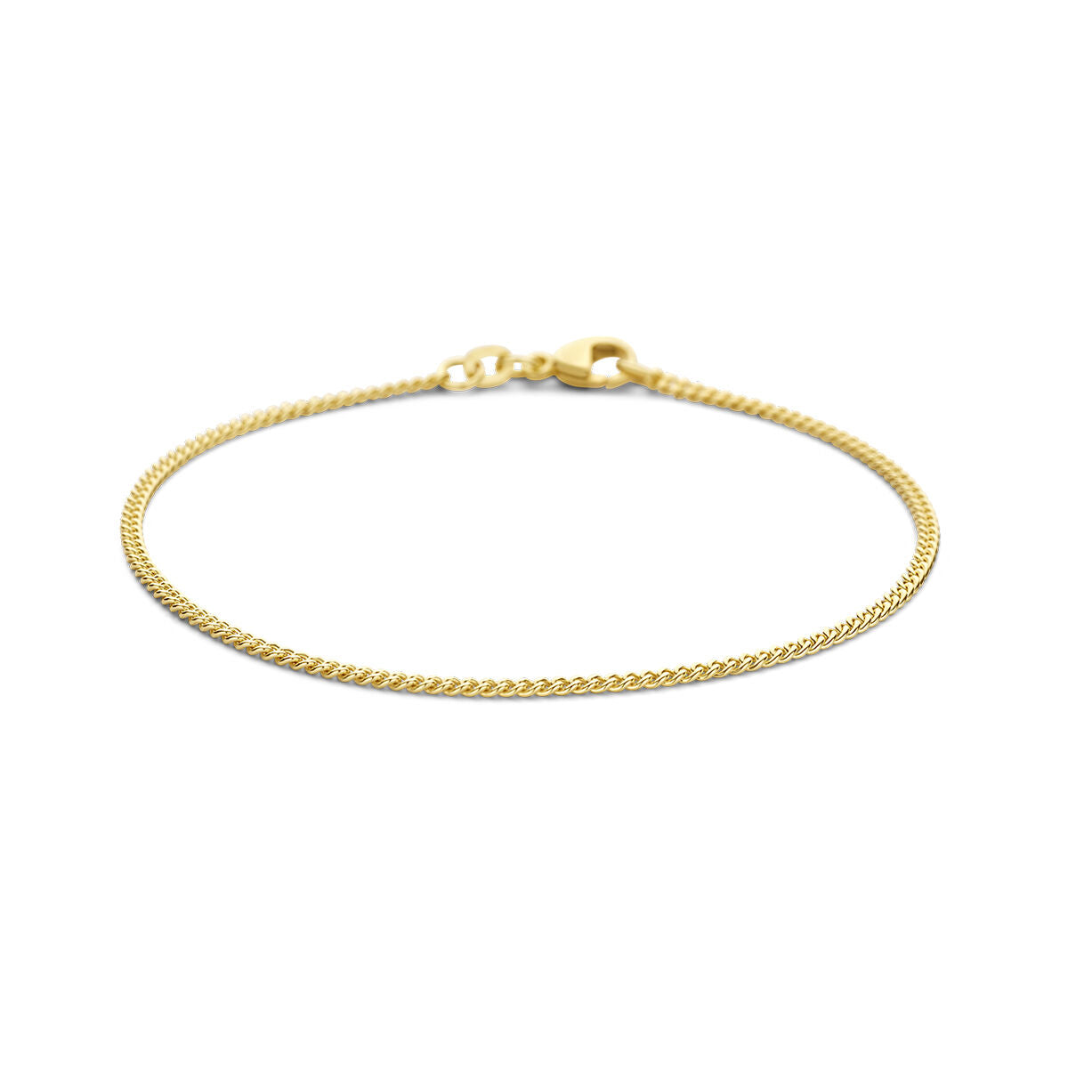 Fantasy Collection Armband gourmette 1,7 mm 14K geelgoud
