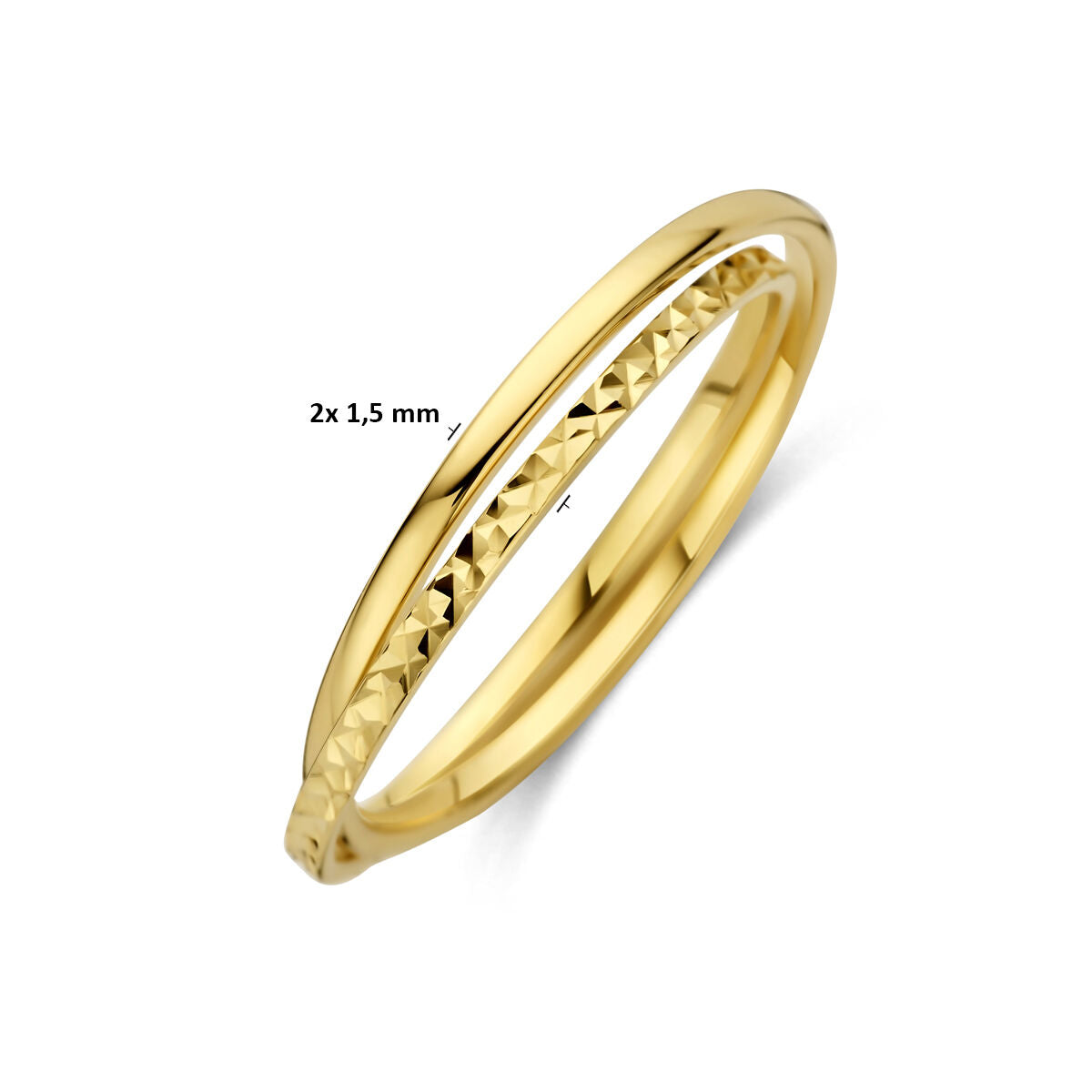 Fantasy Collection Ring gediamanteerd 14K geelgoud