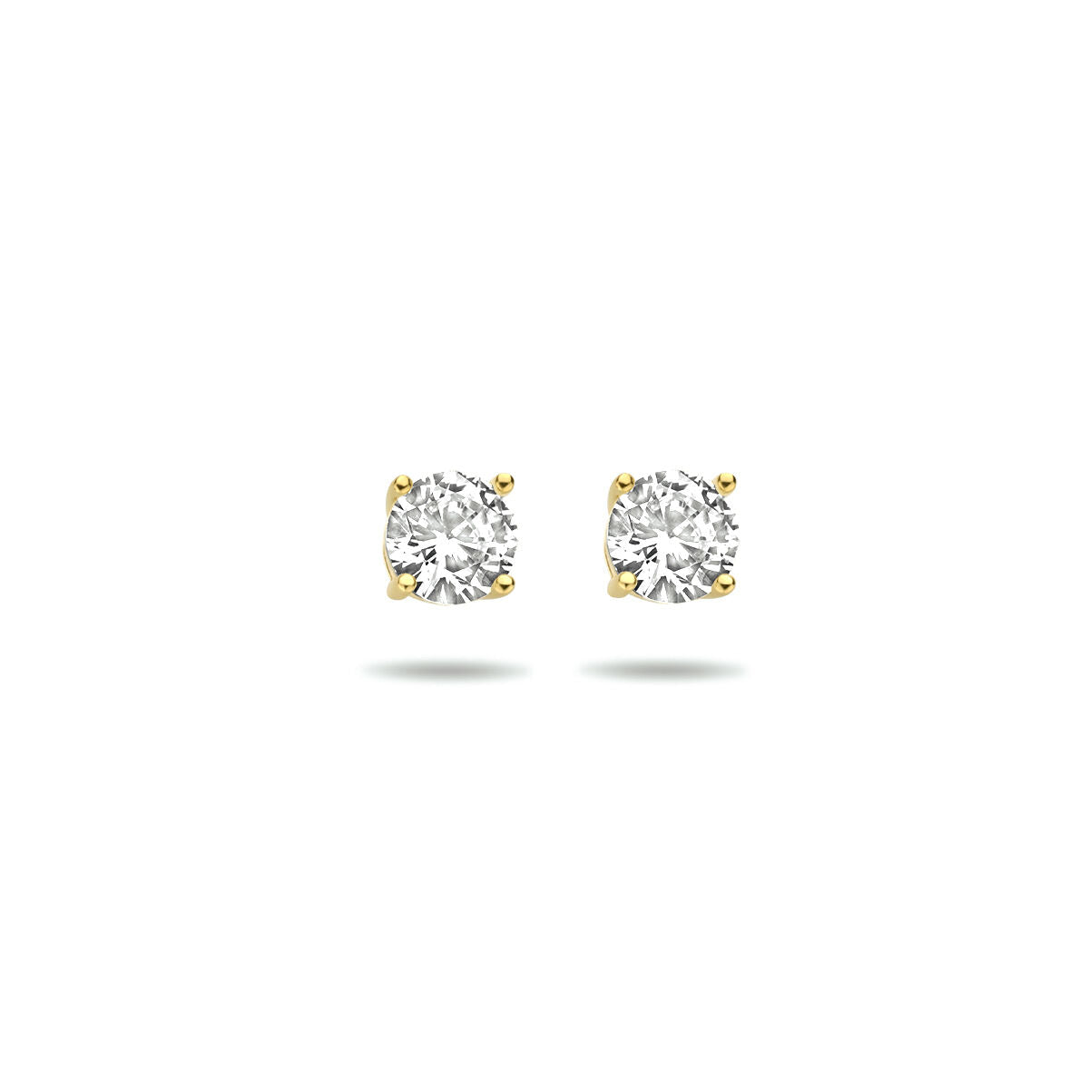 Fantasy Collection Oorbellen zirkonia 14K geelgoud