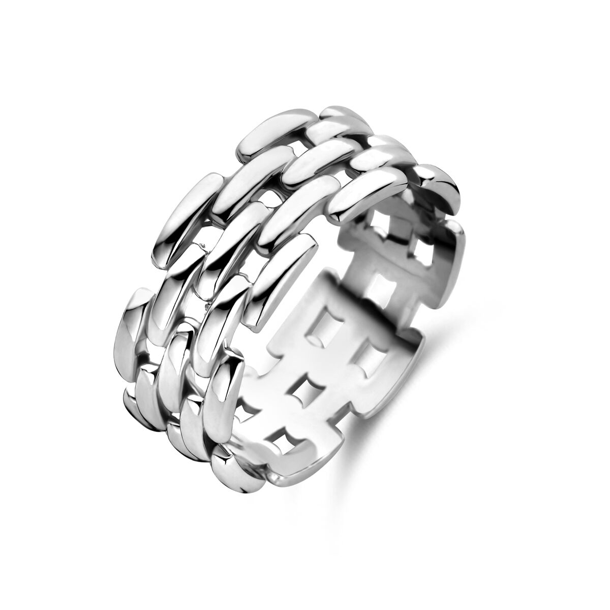 Fantasy Collection Ring schakel zilver