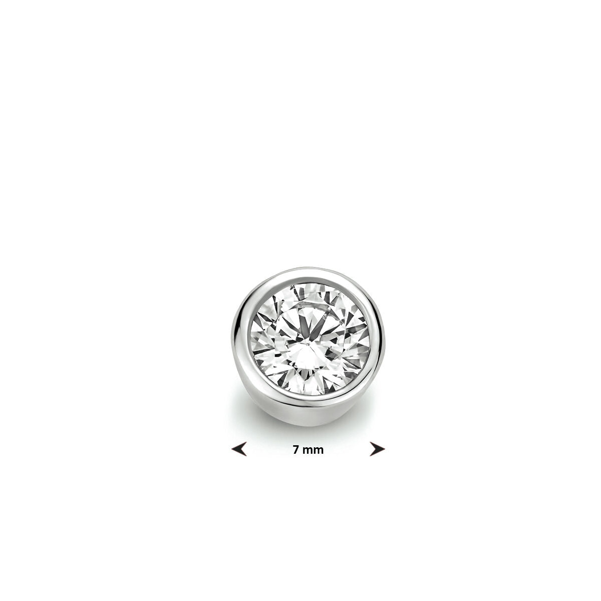 Fantasy Collection Hanger zirkonia zilver