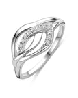 Zilveren Gerhodineerde Ring Zirkonia 1341321 - PansiteNederland.nl