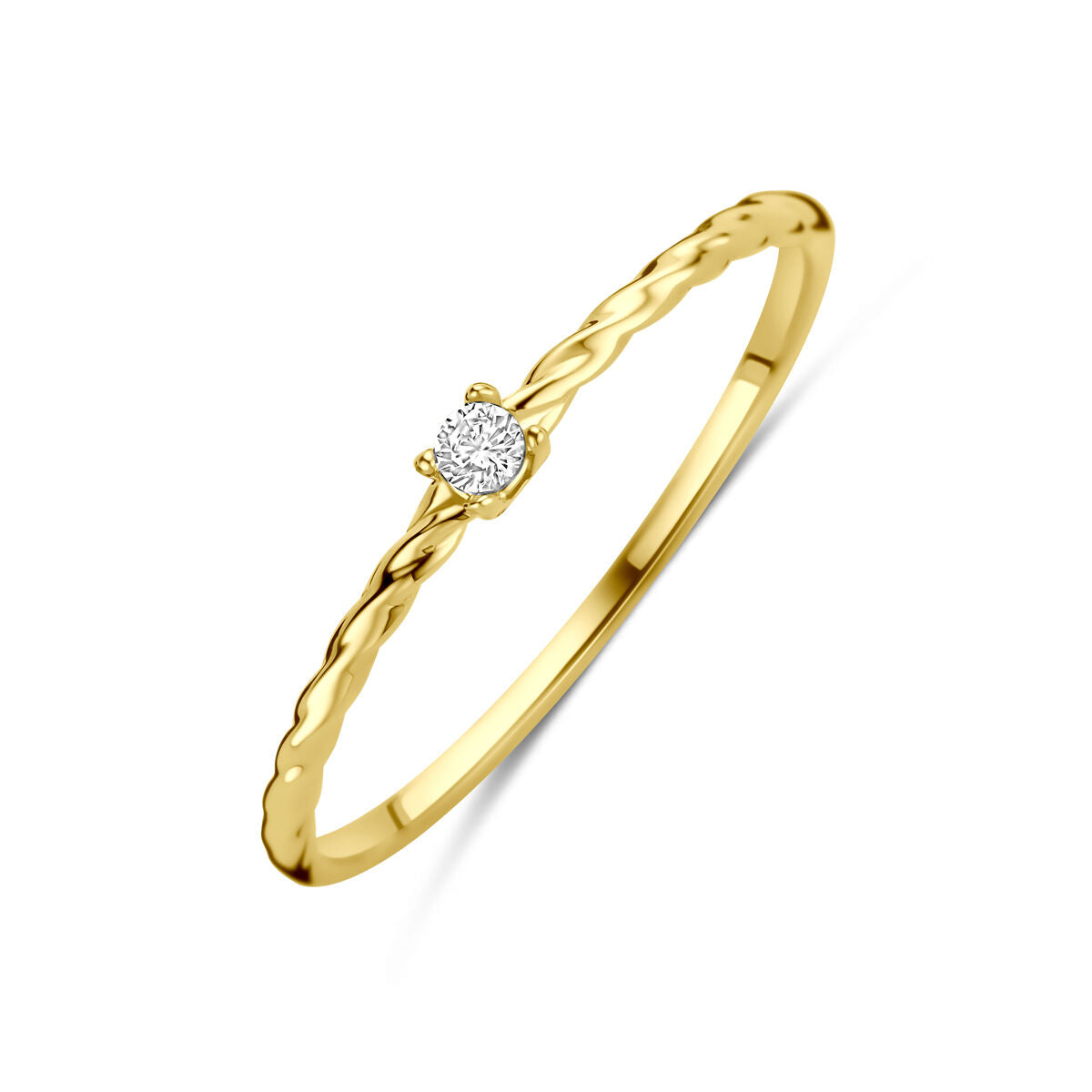 Fantasy Collection Ring zirkonia 14K geelgoud