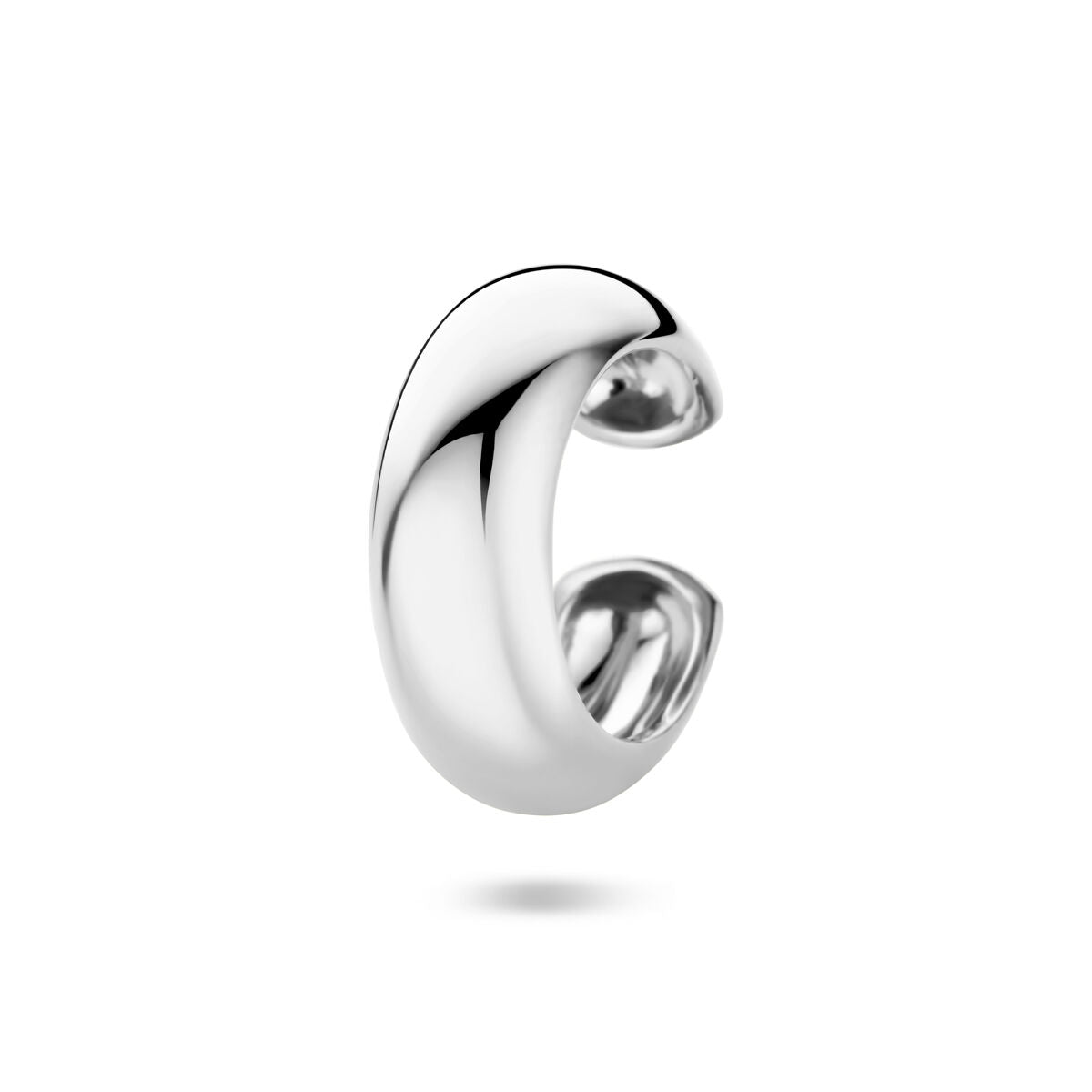 Zilveren gerhodineerde earcuff 15,5 mm - 1340998