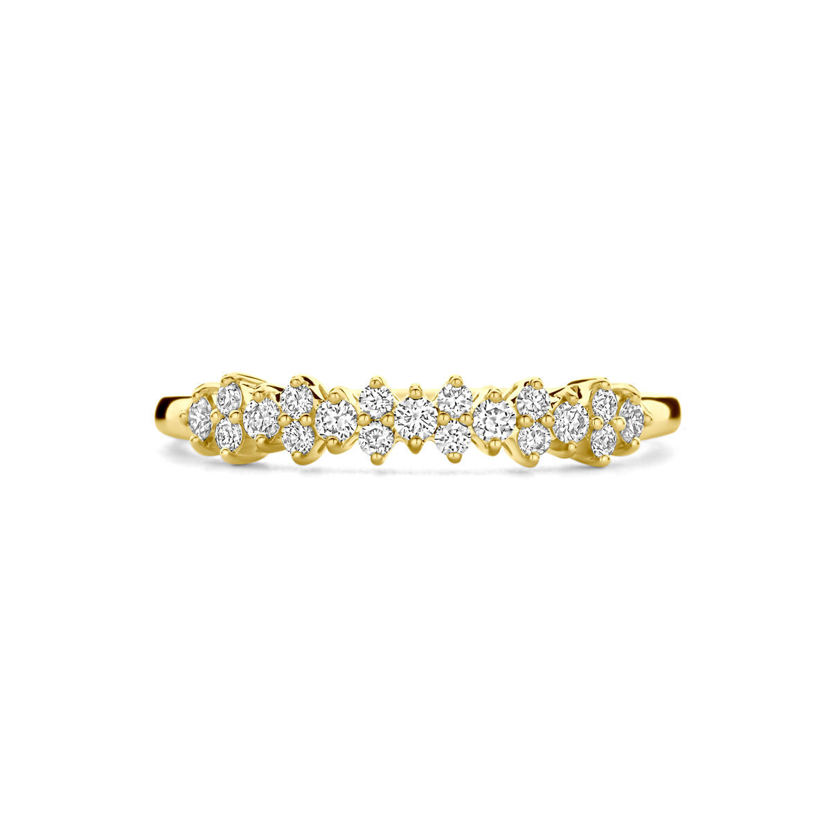 Fantasy Collection Ring diamant 0.24ct h si 14K geelgoud