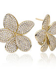 Sparkling Jewels Oorbellen | Flora Push Back Sparkling Jewels Oorbellen Gold - CZ EAG38 - PansiteNederland.nl