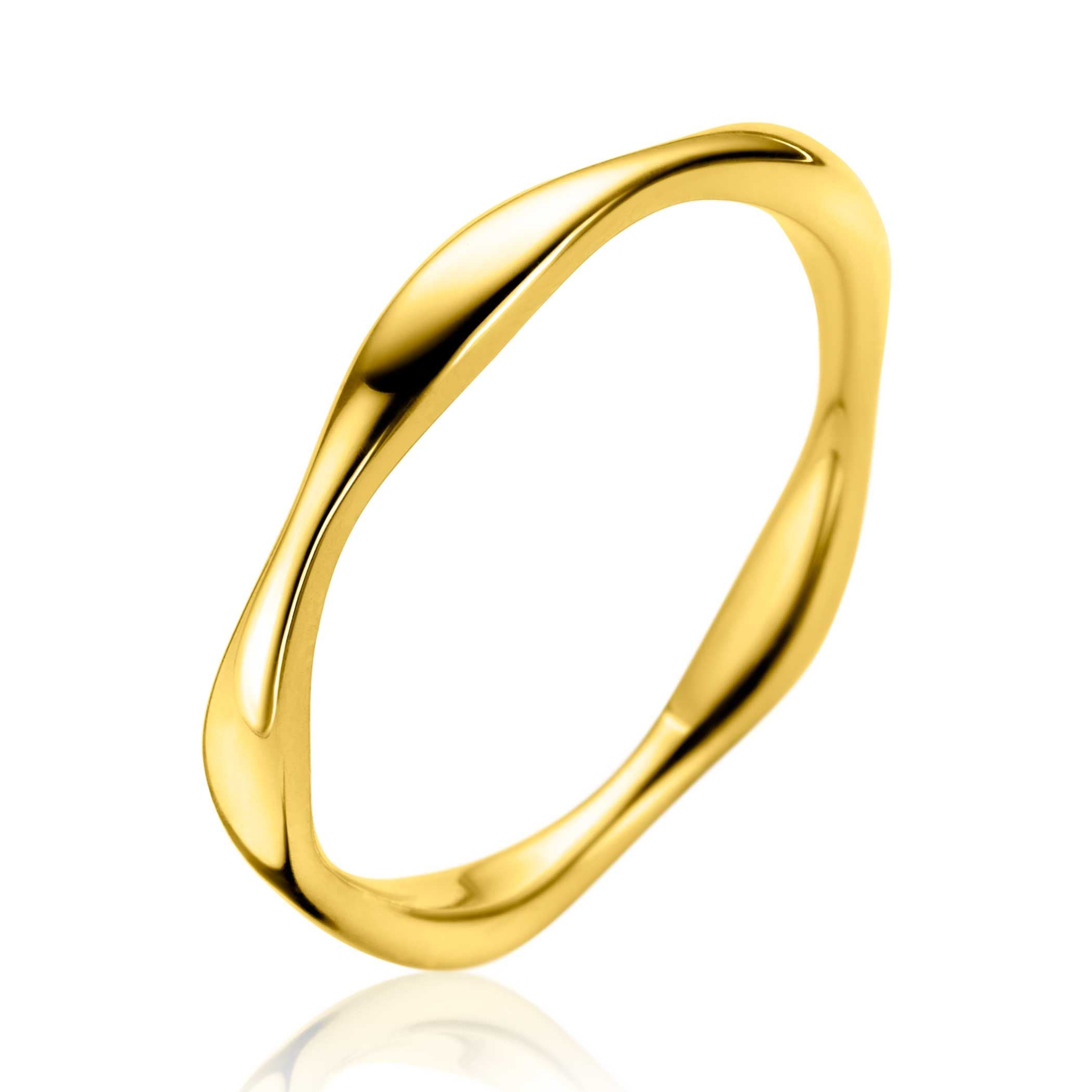 ZINZI Verguld Zilveren Ring - ZIR2610G