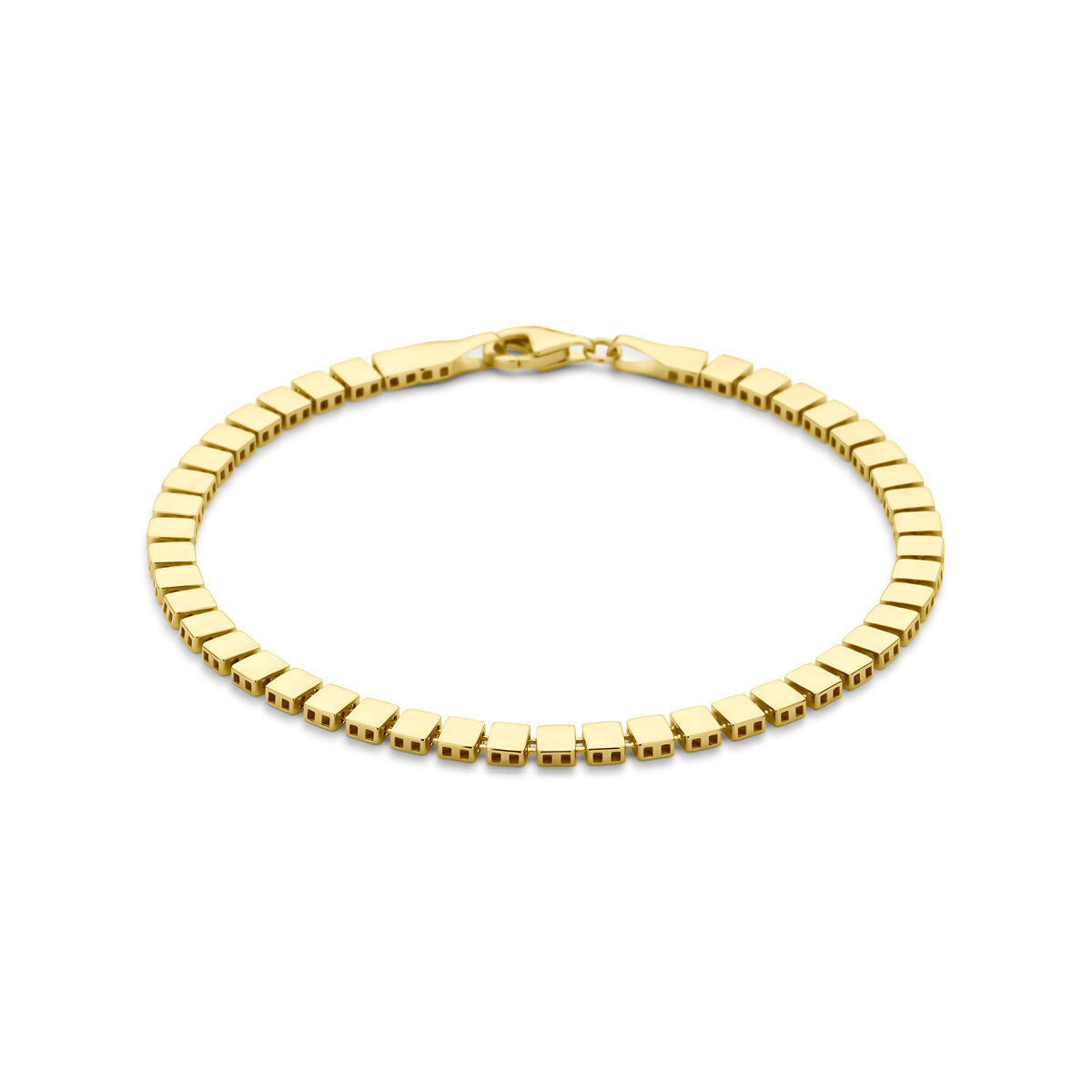 Fantasy Collection Armband 3,9 mm 19 cm 14K geelgoud