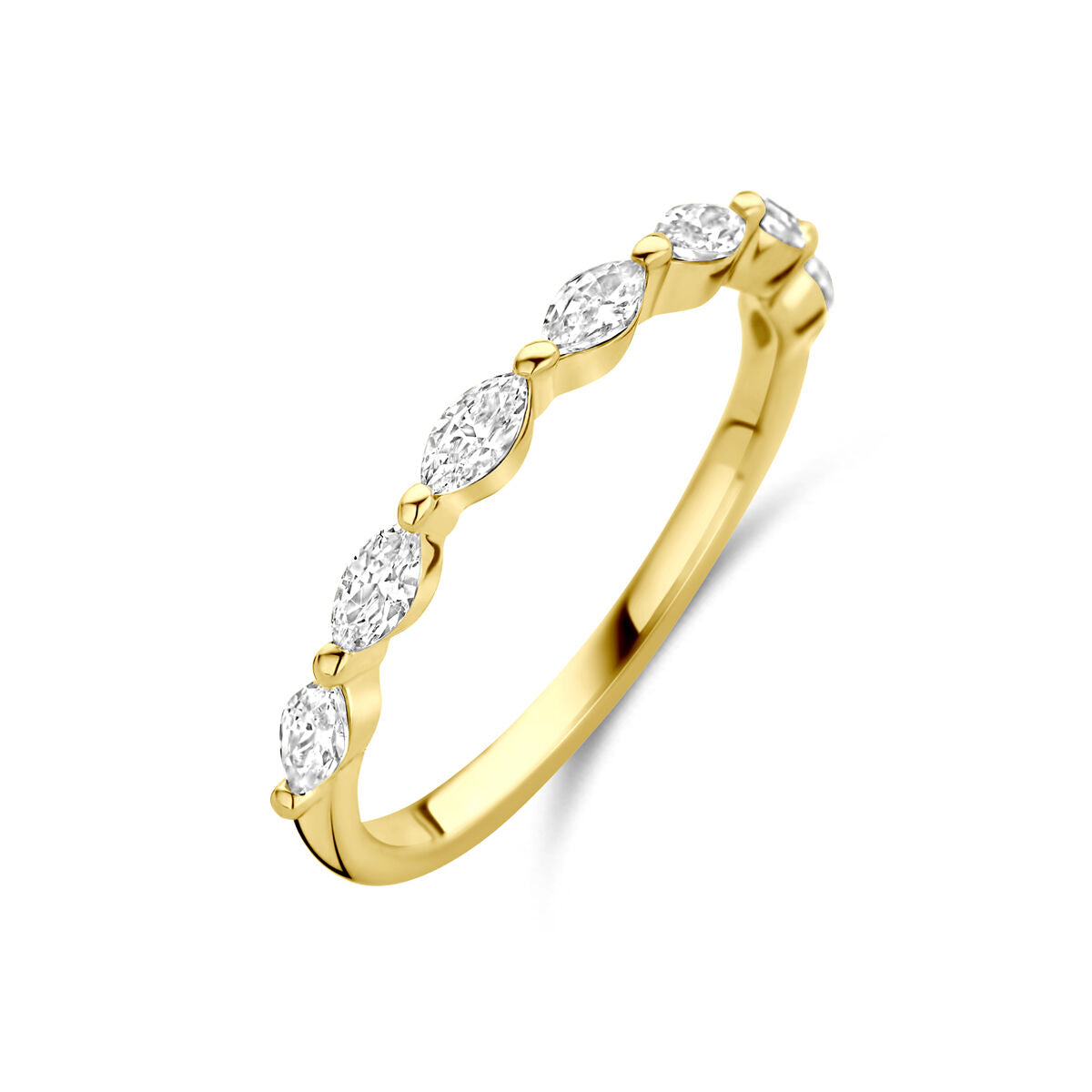 Fantasy Collection Ring zirkonia 14K geelgoud