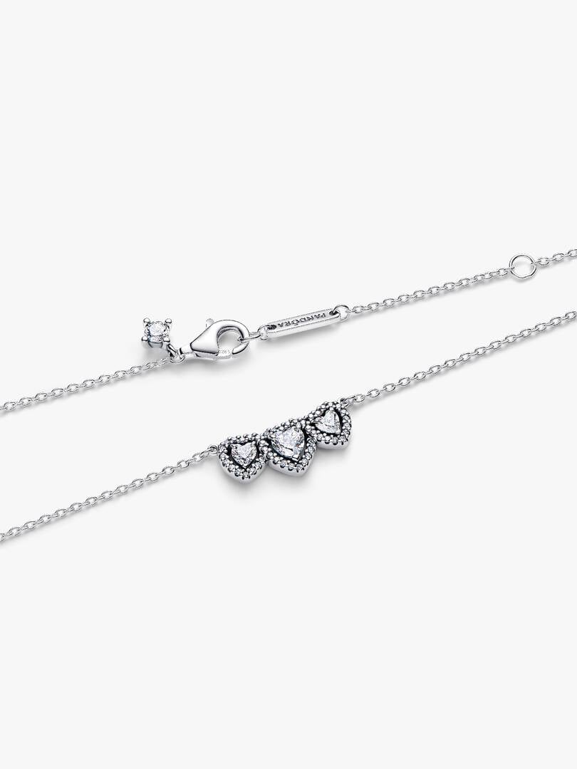 Pandora Halo Hart Ketting 394412C01 - PansiteNederland.nl