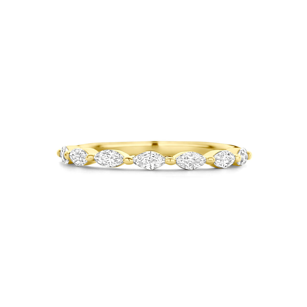 Fantasy Collection Ring zirkonia 14K geelgoud