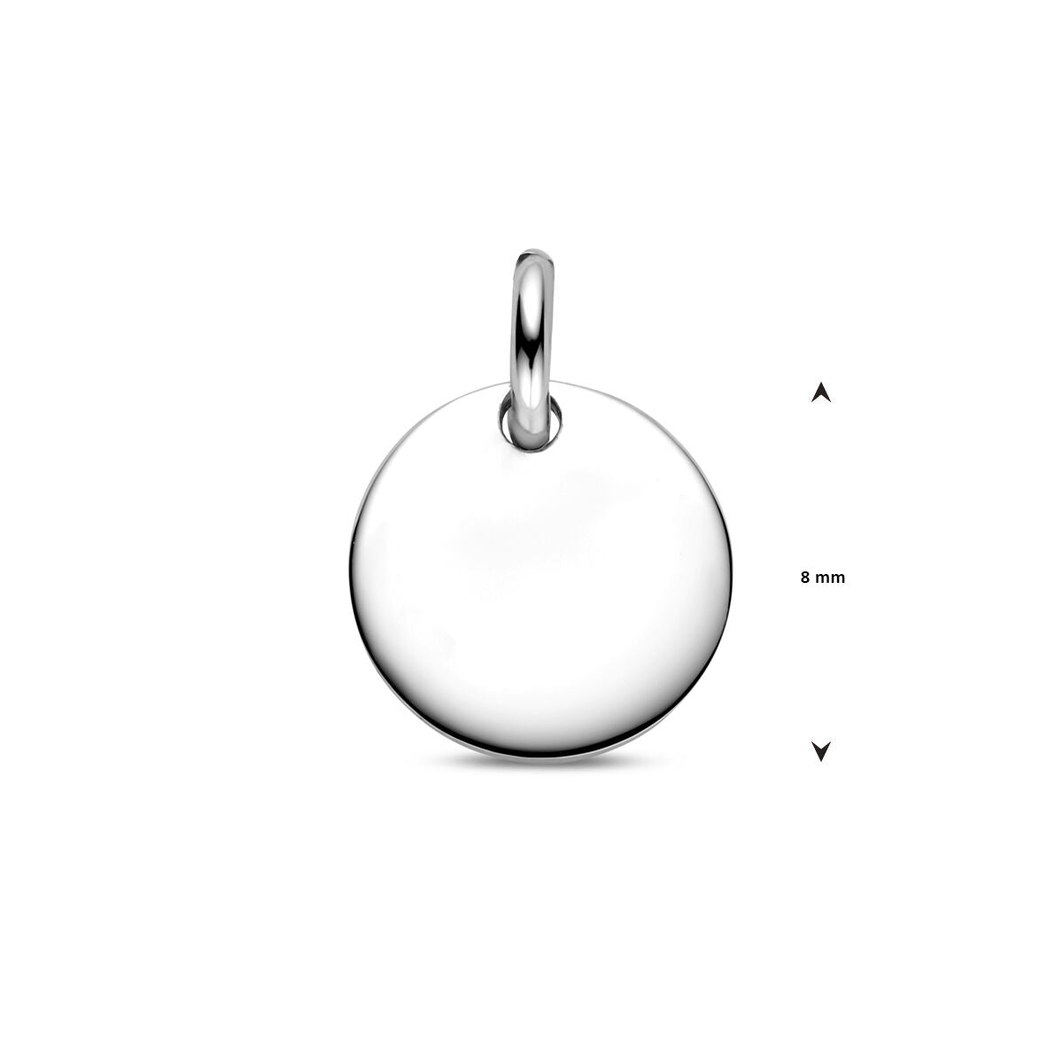 Fantasy Collection Graveerhanger rond zilver