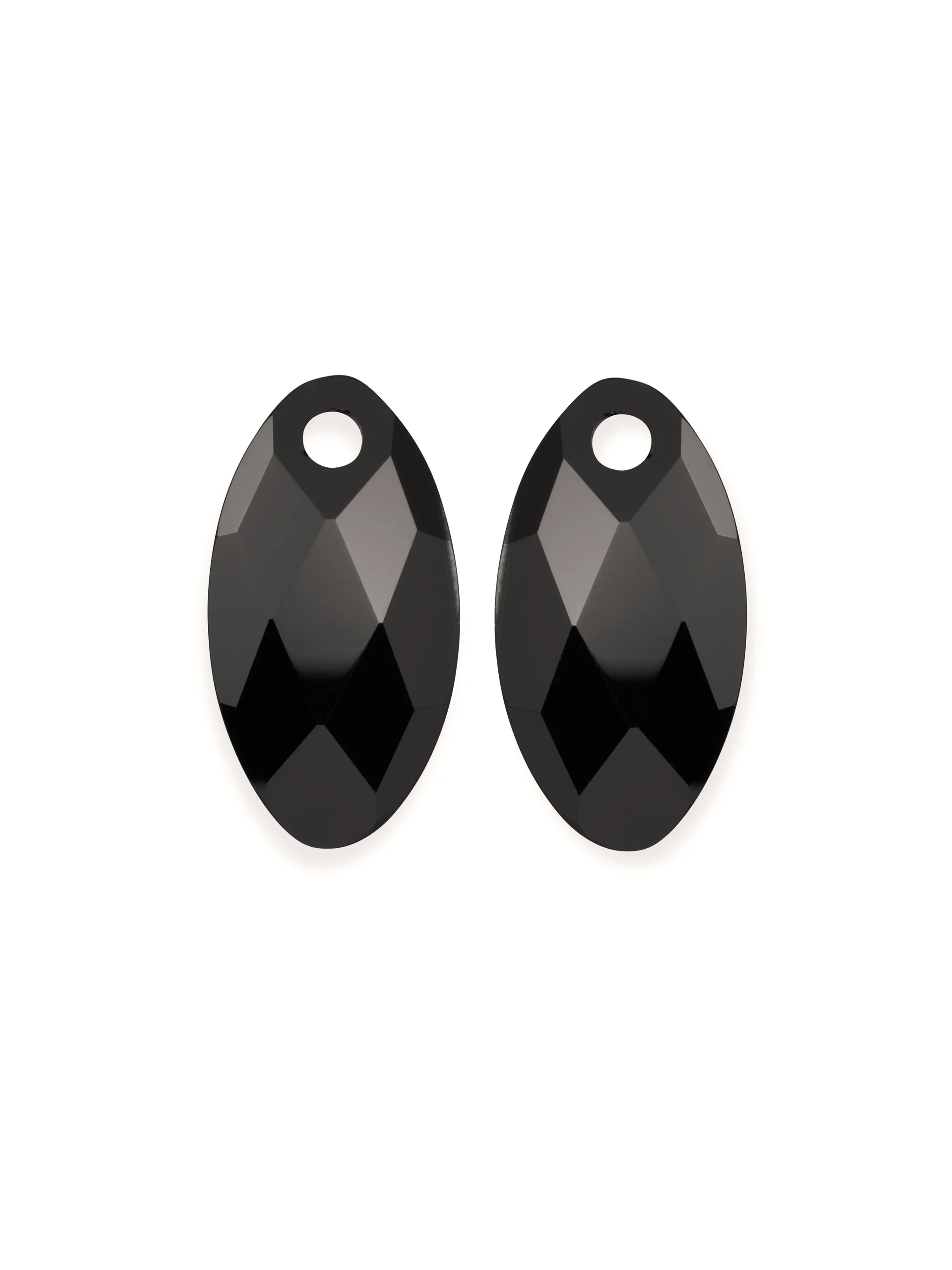 Sparkling Jewels Oorstenen Leaf Onyx EAGEM07-FCLF-S