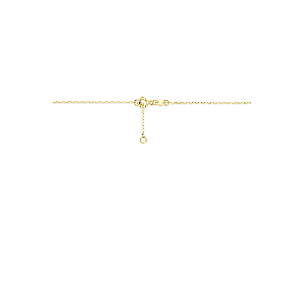 Fantasy Collection Collier hartje 40 - 42 cm 14K geelgoud