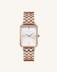 Rosefield horloge OCWSRG-O42 The Octagon White Sunray Steel Rose Gold - PansiteNederland.nl