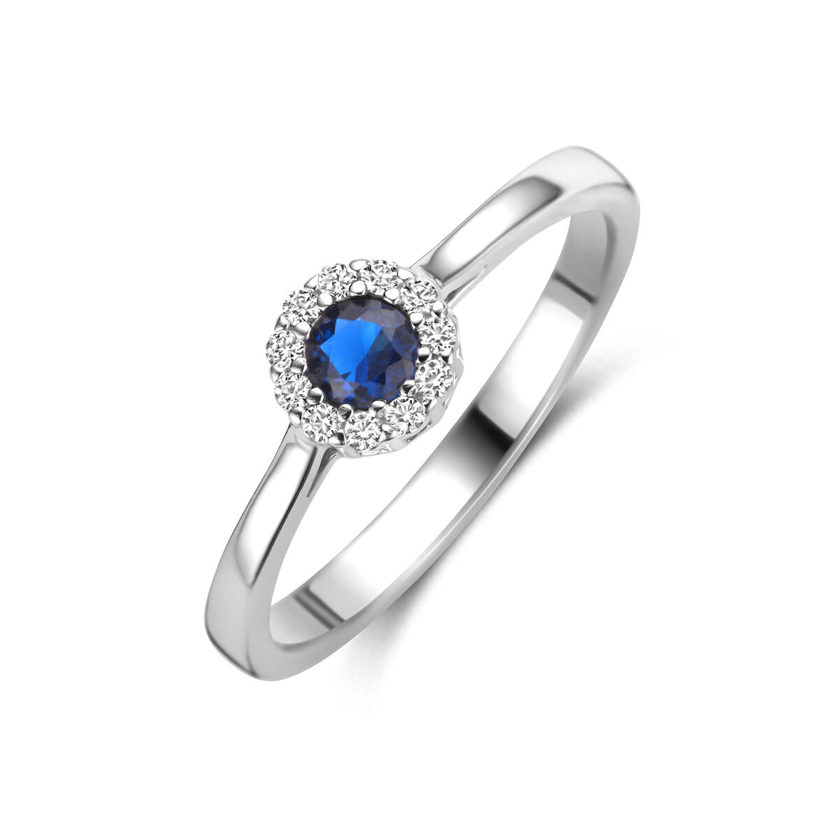 Fantasy Collection Ring saffier zirkonia zilver