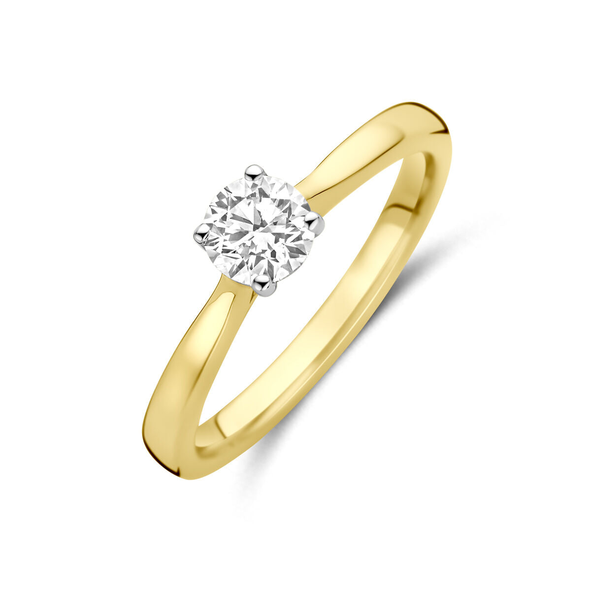 Fantasy Collection Ring lab grown diamant 0.50ct h si 14K bicolor goud