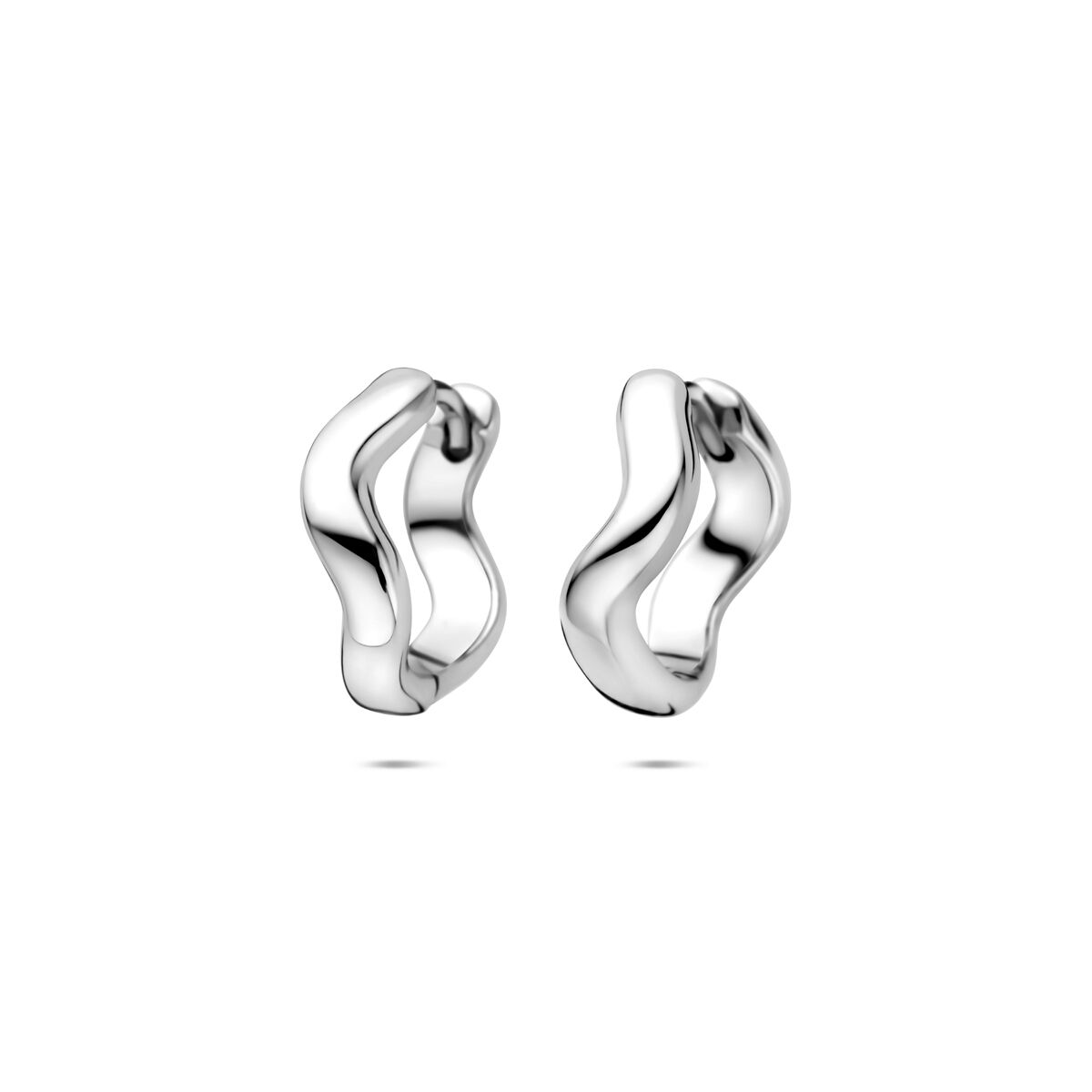 Fantasy Collection Oorbellen 15 mm zilver