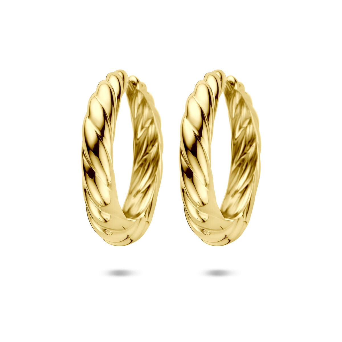 Fantasy Collection Oorbellen 40 mm 1 micron zilver verguld