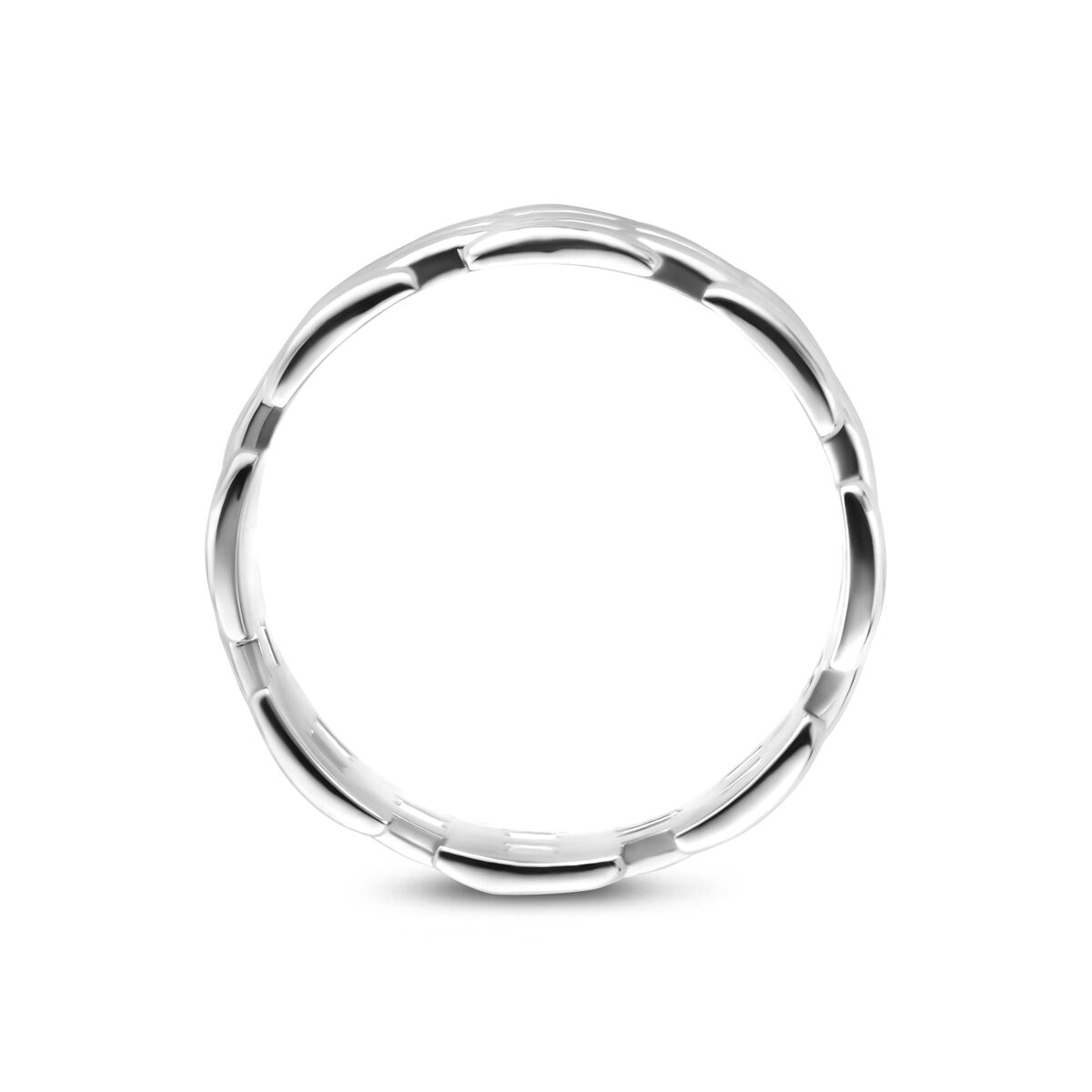 Fantasy Collection Ring schakel zilver