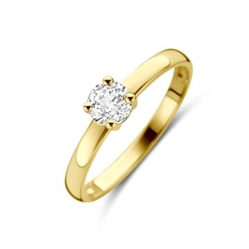 Fantasy Collection 9K ring zirkonia 9K geelgoud