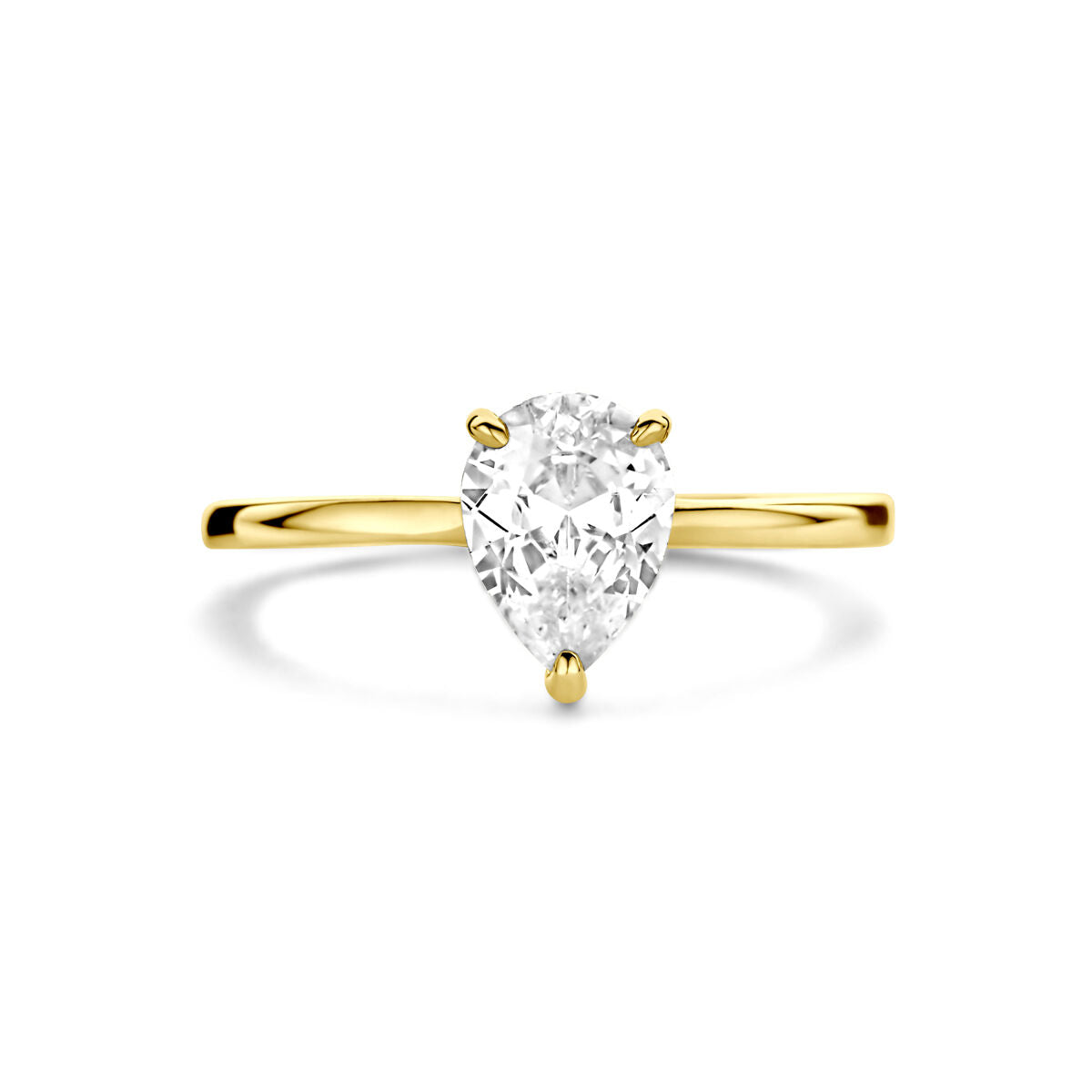 Fantasy Collection Ring zirkonia 14K geelgoud