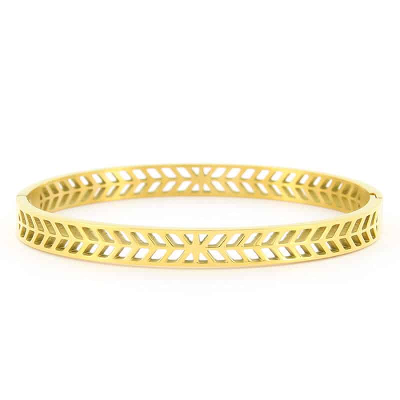 Kalli Kalli Armband 2192G - Goudkleurig 58 mm