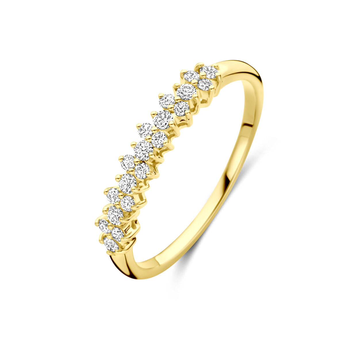 Fantasy Collection Ring diamant 0.24ct h si 14K geelgoud