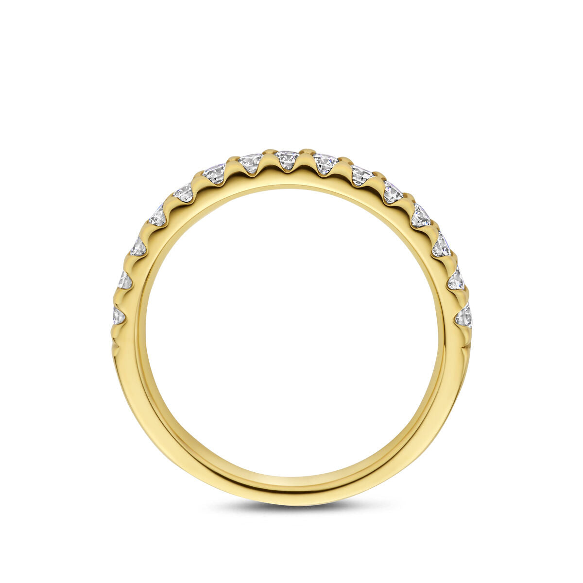 Fantasy Collection Ring lab grown diamant 0.50ct f vs 14K geelgoud