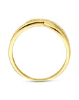 14K Geelgouden Ring Zirkonia 4033459 - PansiteNederland.nl
